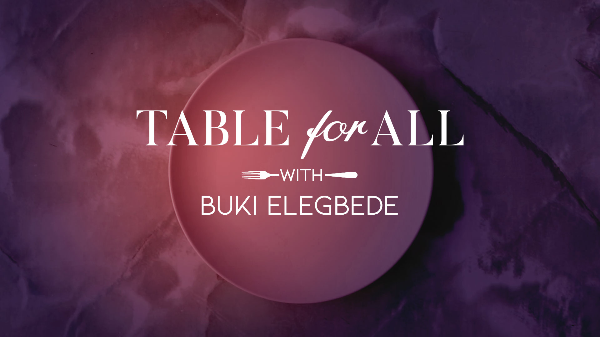 Check out Table For All With Buki Elegbede airing on a public television station near you!